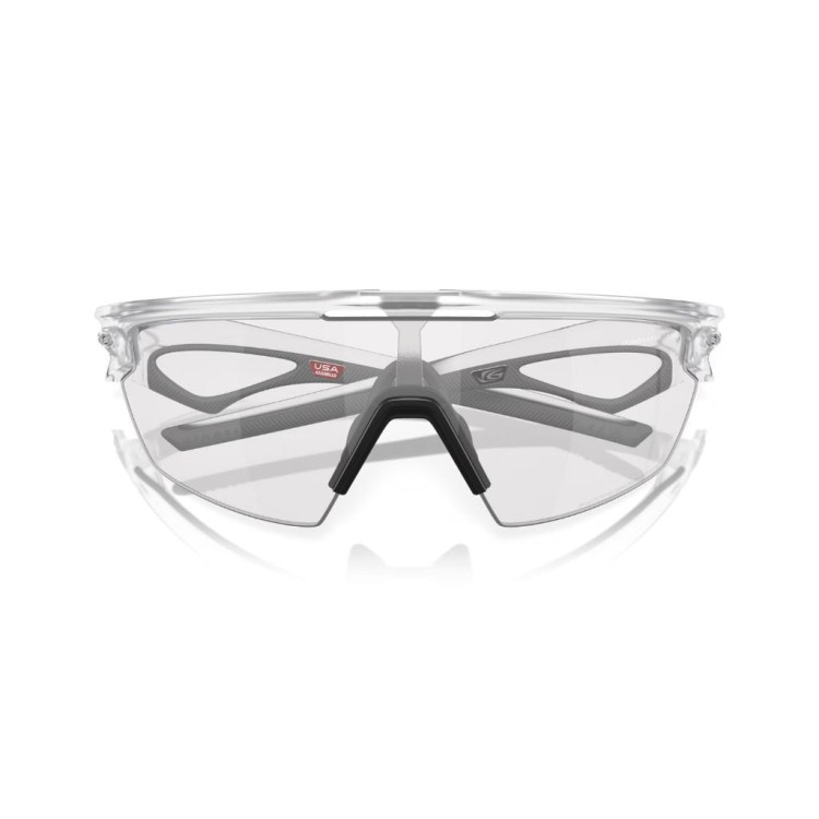 Okulary przeciwsłoneczne Oakley Sphaera matte clear/clear to black iridium photochromic