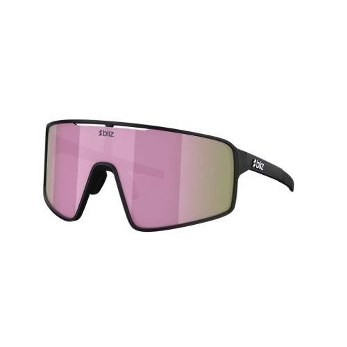 Okulary przeciwsłoneczne Bliz P001 matte black/brown/pink multicolor