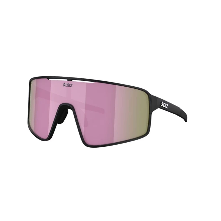 Okulary przeciwsłoneczne Bliz P001 matte black/brown/pink multicolor