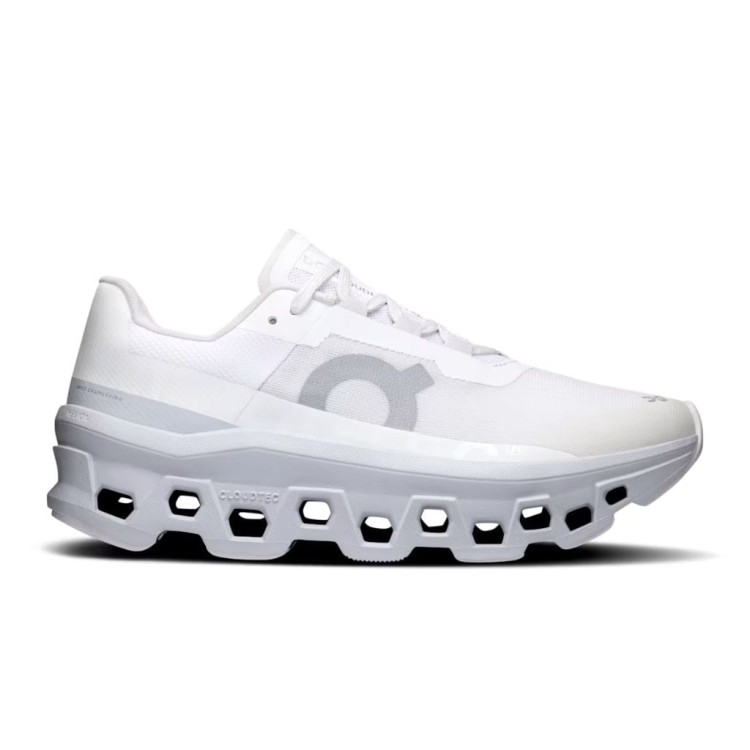 Buty damskie On Running Cloudmonster białe