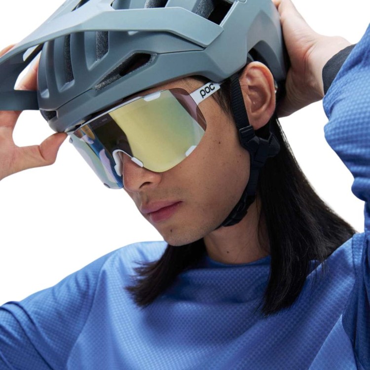 Okulary przeciwsłoneczne POC Devour Hydrogen White/Clarity Road/Sunny Silver