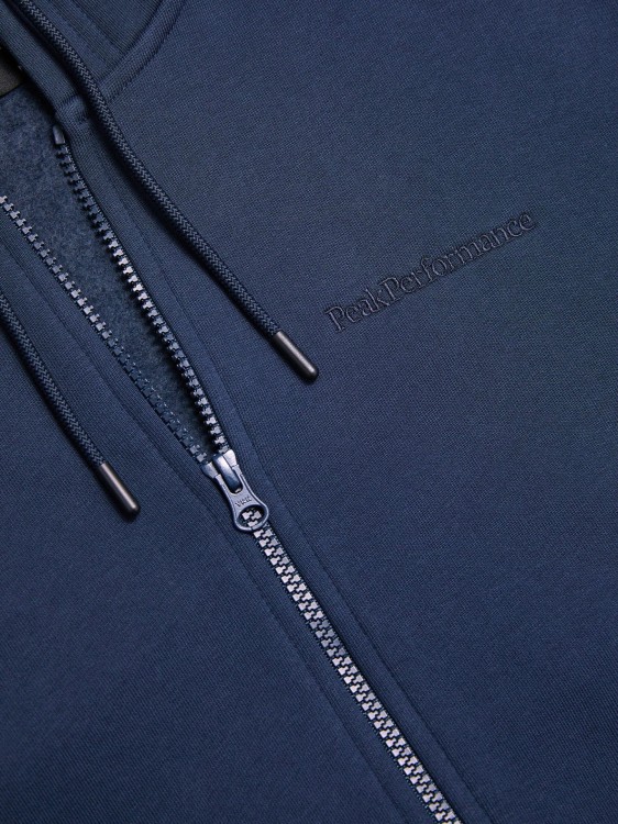 Bluza Peak Performance męska Original Small Logo Zip granatowa