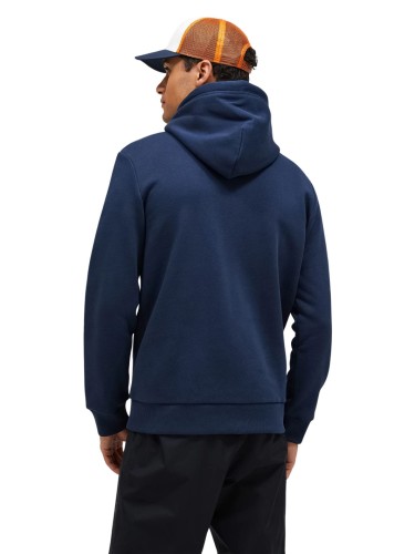 Bluza męska Peak Performance Original Small Logo Zip Hood blue shadow