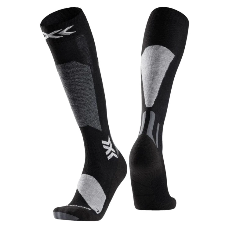 Skarpety termoaktywne X-Socks Ski Discover OTC czarno-szare