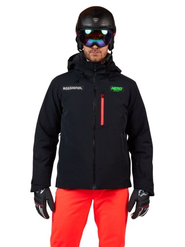 Kurtka narciarska Rossignol Hero Blackside Insulated czarna