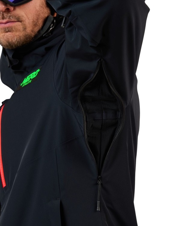 Kurtka narciarska Rossignol Hero Blackside Insulated czarna