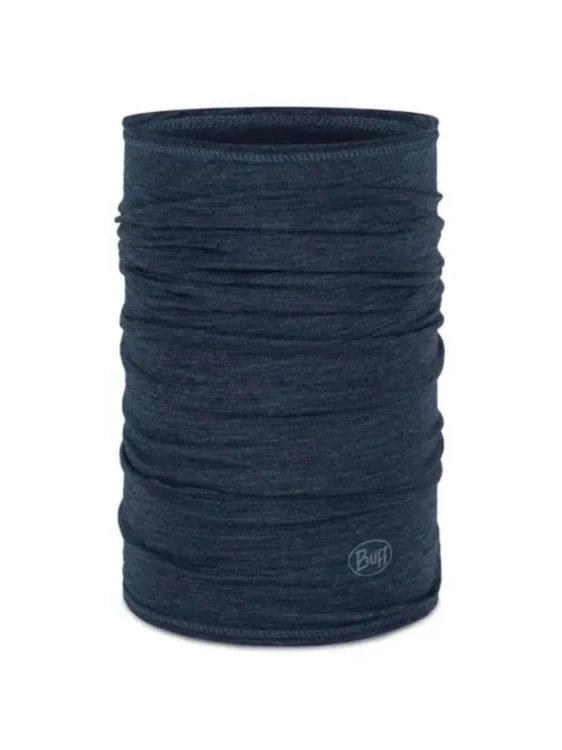 Komin Buff Merino Lightweight Solid Night Blue