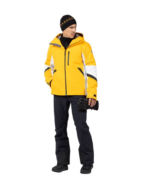 Kurtka narciarska męska Rossignol Ciastel Saffron Yellow