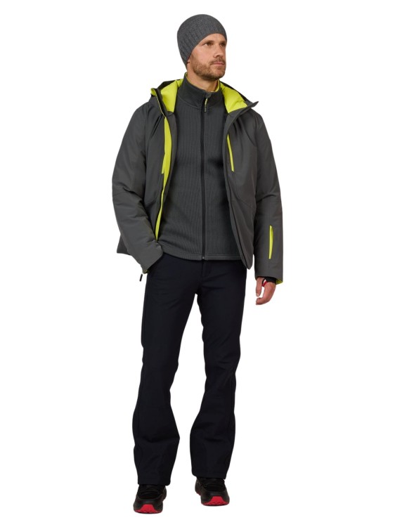 Bluza Rossignol męska Cieloalto Fleece FZ Onyx Grey