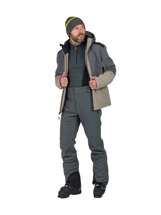 Bluza narciarska Rossignol męska Cieloalto Fleece HZ Onyx Grey