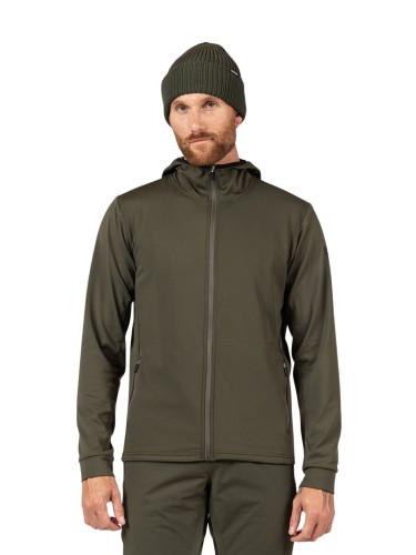 Bluza męska Rossignol Mid Layer Stretch Hoodie Olive Shadow