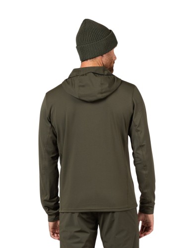 Bluza męska Rossignol Mid Layer Stretch Hoodie Olive Shadow