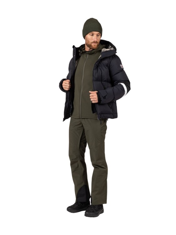 Bluza męska Rossignol Mid Layer Stretch Hoodie Olive Shadow