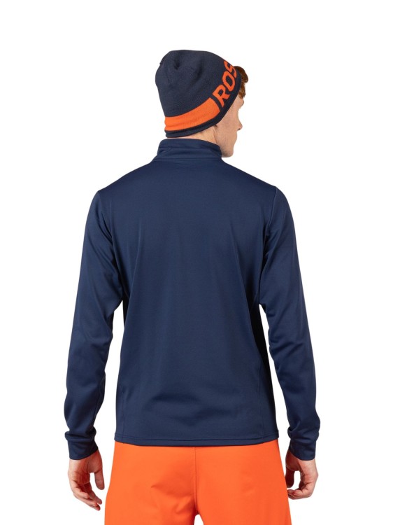 Bluza narciarska męska Rossignol Mid Layer Stretch Dark Navy