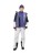 Bluza narciarska męska Rossignol Mid Layer Stretch Future Blue