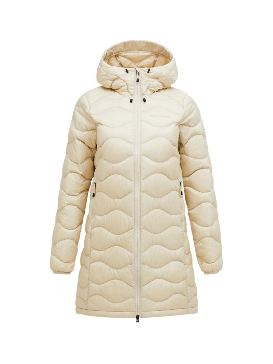 Parka damska Peak Performance Helium Down sand fog
