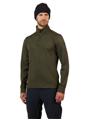 Bluza męska Rossignol Stretch Half-Zip Mid Layer Olive Shadow