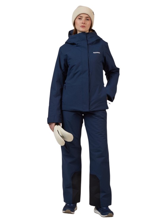 Kurtka narciarska damska Rossignol Velika Insulated Dark Navy