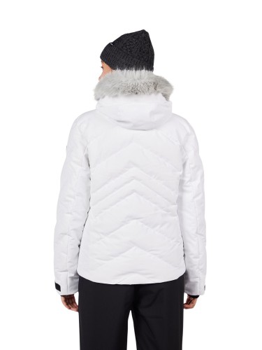 Kurtka narciarska damska Rossignol Staci Insulated White