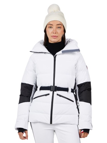 Kurtka narciarska damska Rossignol Ciastel Down Mix White