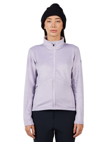 Bluza narciarska damska Rossignol Diretta Full-Zip Fleece Galactic Lilac