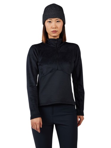 Bluza narciarska damska Rossignol Diretta Half-Zip Fleece Black