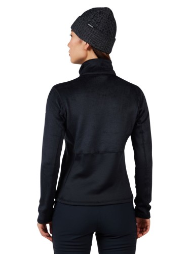 Bluza narciarska damska Rossignol Diretta Half-Zip Fleece Black