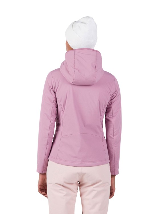 Kurtka narciarska damska Rossignol Opside Hoodie Moonlite Mauve