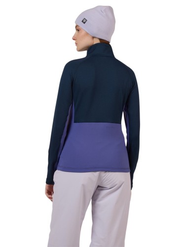 Bluza narciarska damska Rossignol Blackside Mix Full-Zip Fleece Future Blue