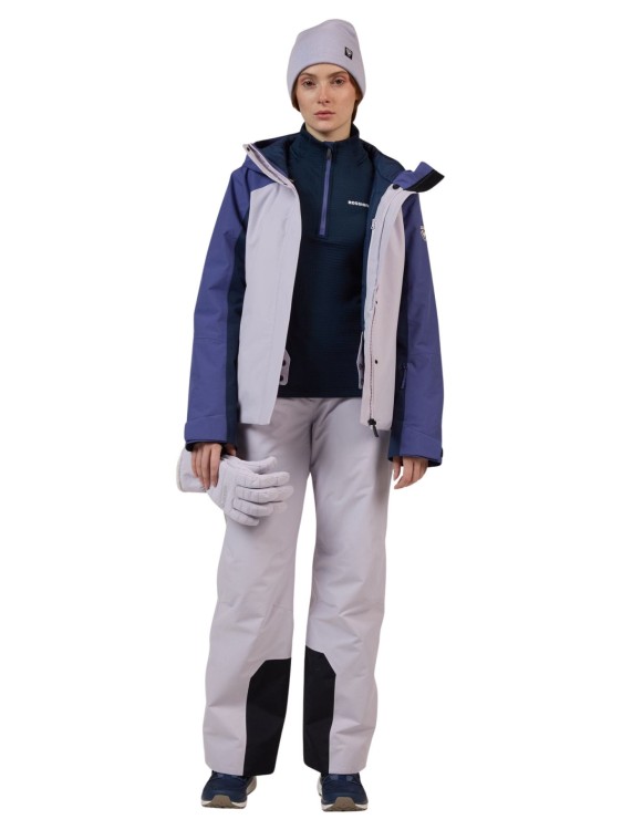 Bluza narciarska damska Rossignol Blackside Mix Half-Zip Fleece Future Blue
