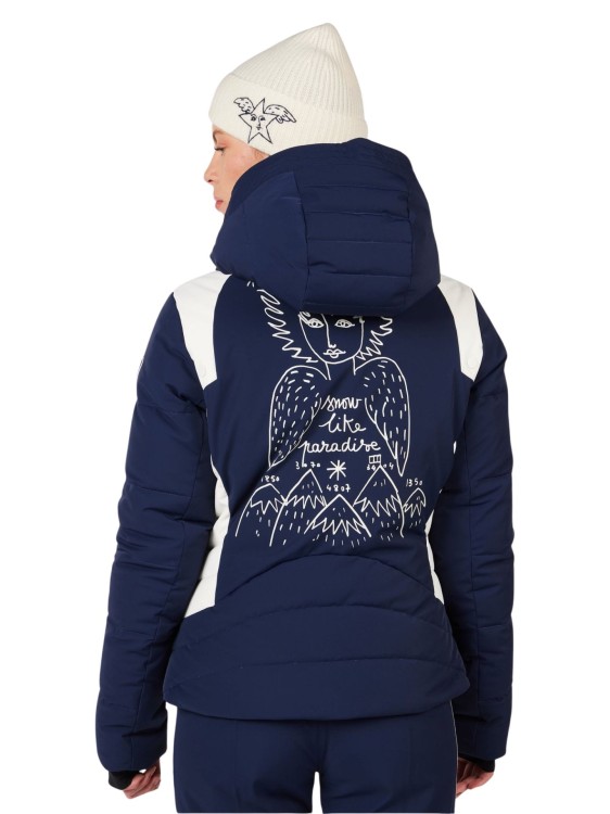 Kurtka narciarska damska Rossignol JCC Valdiz Down Cosmic Blue