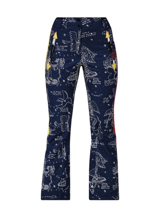 Spodnie narciarskie damskie Rossignol JCC Sublim Snow Angel Cosmic Print