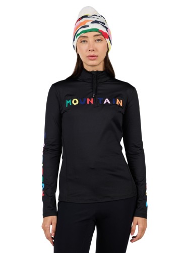 Bluza narciarska damska Rossignol JCC Booster Half-Zip Black