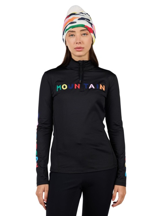 Bluza narciarska damska Rossignol JCC Booster Half-Zip Black