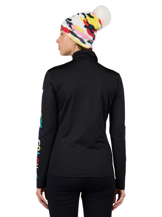 Bluza narciarska damska Rossignol JCC Booster Half-Zip Black