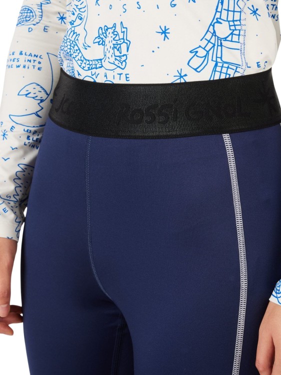 Legginsy damskie Rossignol JCC Booster Tights Cosmic Blue