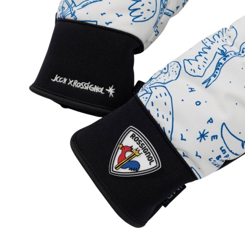 Rękawice narciarskie damskie Rossignol JCC Mittens Snow Angel Artic Print