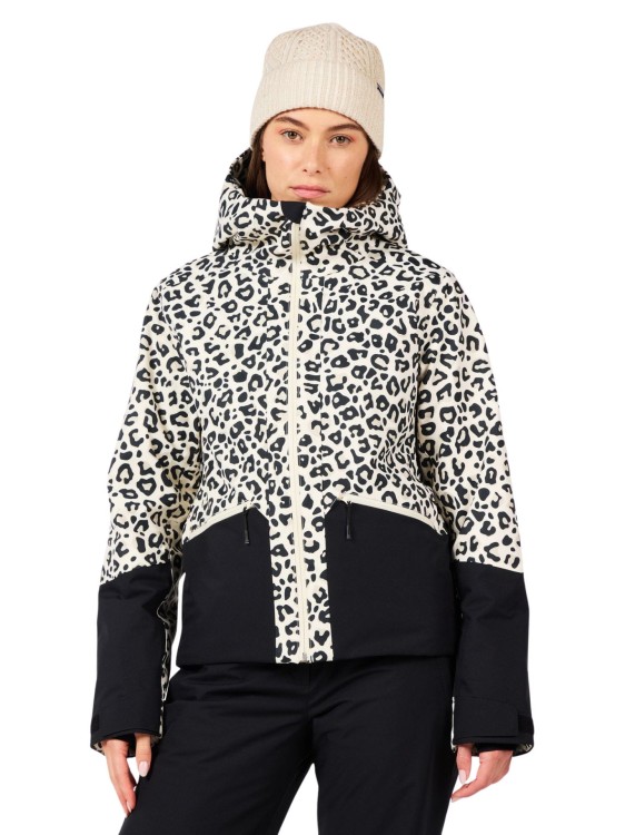 Kurtka narciarska damska Rossignol Rochrun Allover Nature Wild Leopard Print