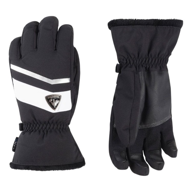 Rękawice narciarskie damskie Rossignol New Piste Black
