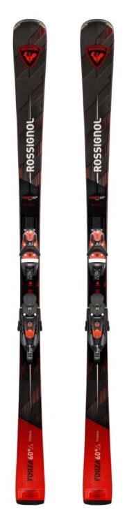 Narty Rossignol Forza 60° TI + NX 12 Konect GW B80 BK Hot Red