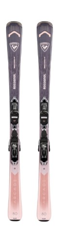 Narty Rossignol Arcade 80 + Xpress W 10 GW B83 Shiny Black