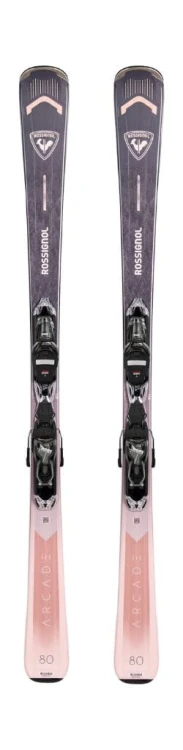 Narty Rossignol Arcade 80 + Xpress W 10 GW B83 Shiny Black