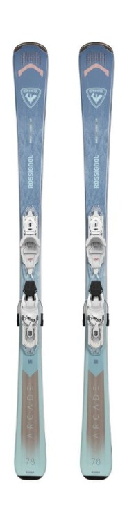 Narty Rossignol Arcade 78 + Xpress W 10 GW B83 Wht/Sparkle