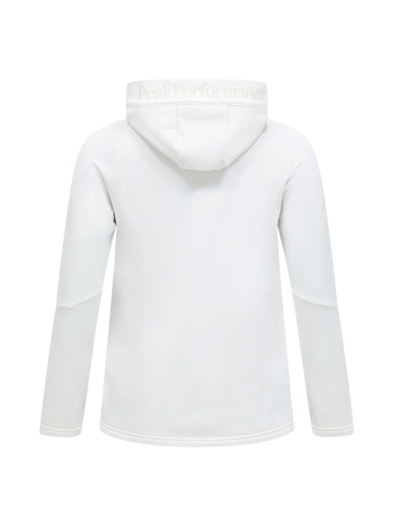 Bluza Peak Performance damska W Rider Essentials Zip Hood Jacket Offwhite