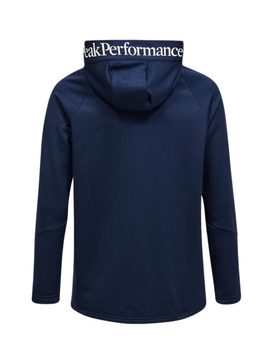 Bluza męska Peak Performance Rider Essentials Midlayer Zip Hood blue shadow