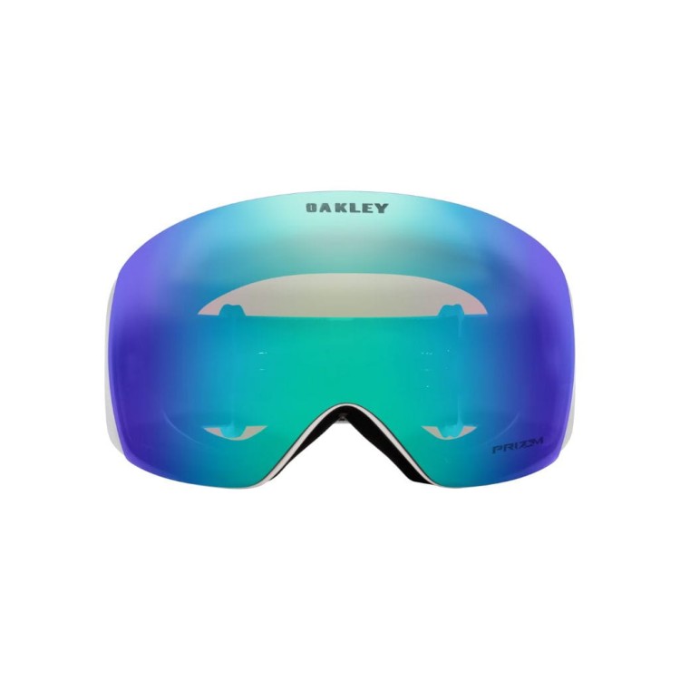 Gogle narciarskie Oakley - Flight Deck L - Matte White - Prizm Argon Iridium