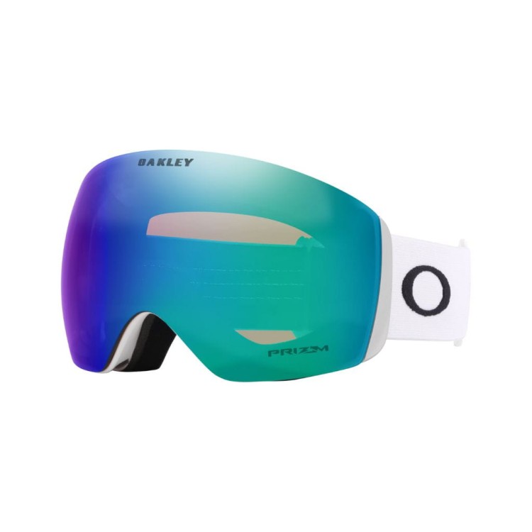 Gogle narciarskie Oakley - Flight Deck L - Matte White - Prizm Argon Iridium