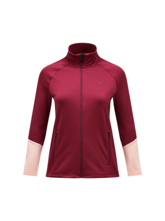 Bluza damska Peak Performance Rider Essentials Midlayer Zip vertical zenith