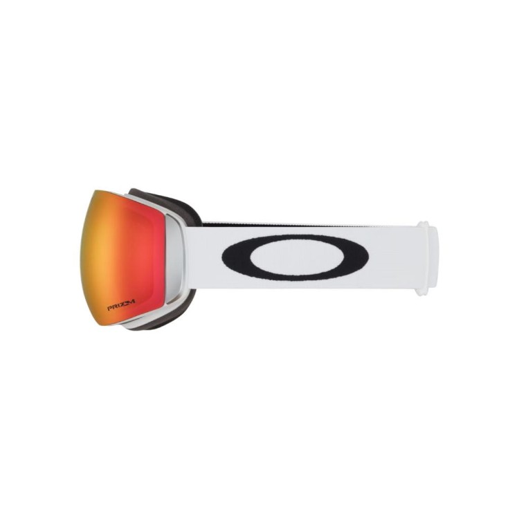Gogle narciarskie Oakley - Flight Deck M - Matte White - Prizm Snow Torch Iridium