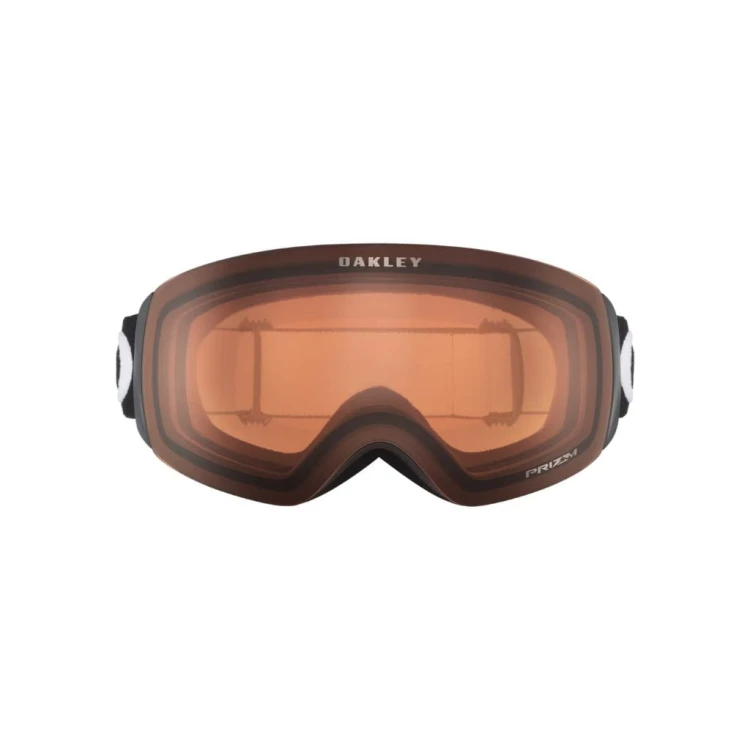 Gogle narciarskie Oakley - Flight Deck M - Matte Black - Prizm Snow Persimmon